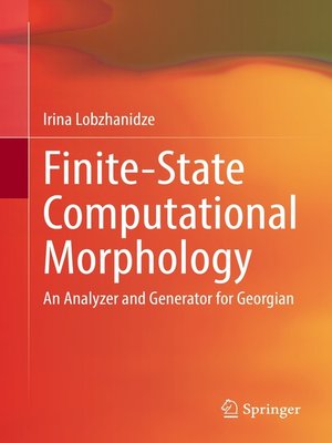 cover image of Finite-State Computational Morphology